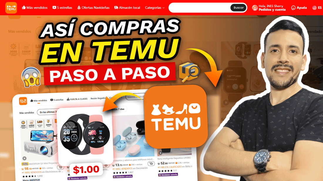 Cómo Comprar en TEMU Paso a Paso de Manera Fácil y Rápida
