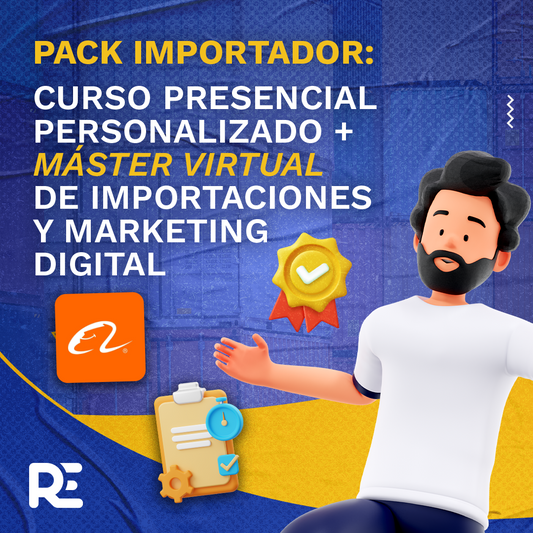 Pack Importador: Clases Presenciales + Máster Virtual de Importaciones y Marketing Digital