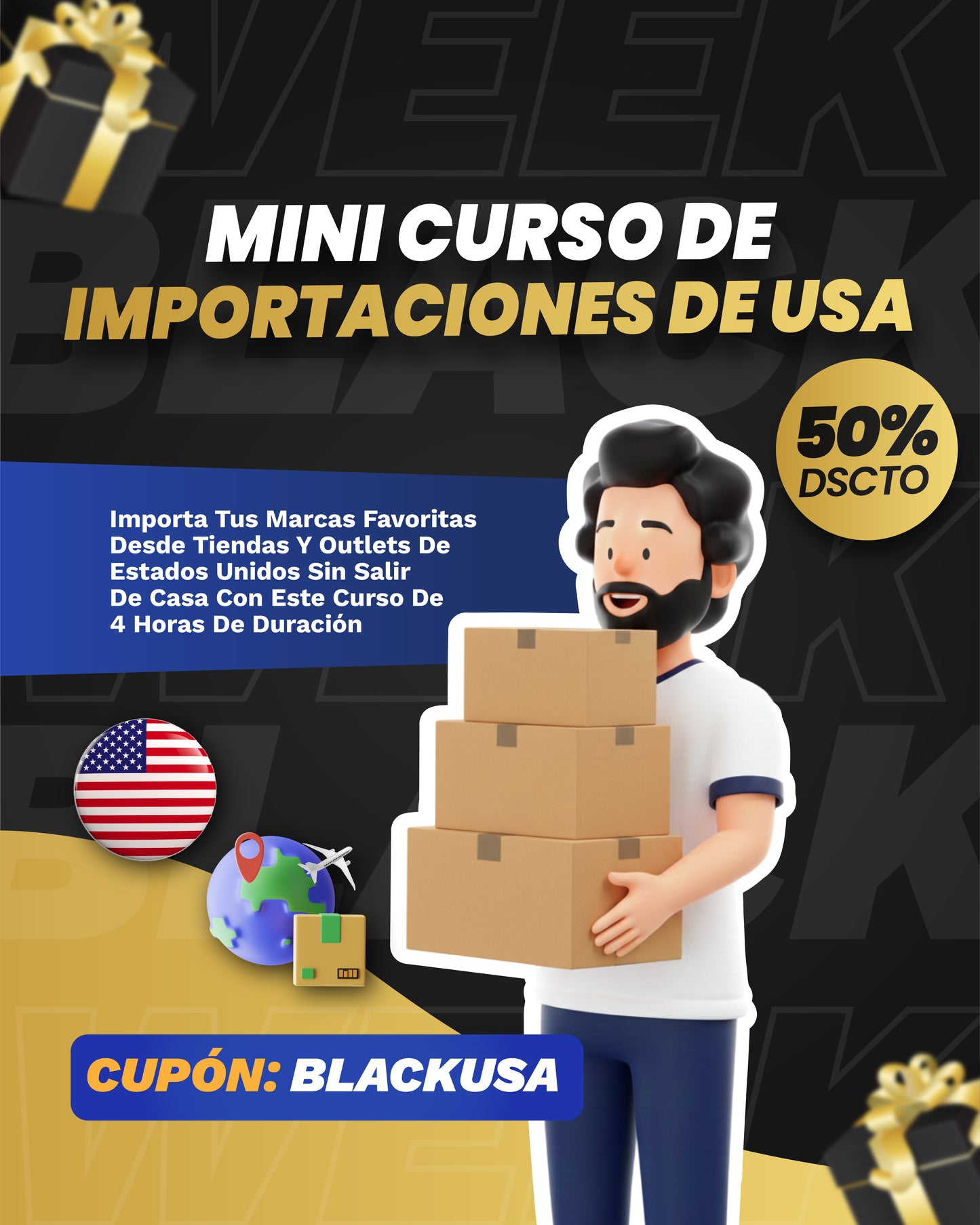 Mini Curso: Importaciones de Estados Unidos (USA) en Pequeñas Cantidades