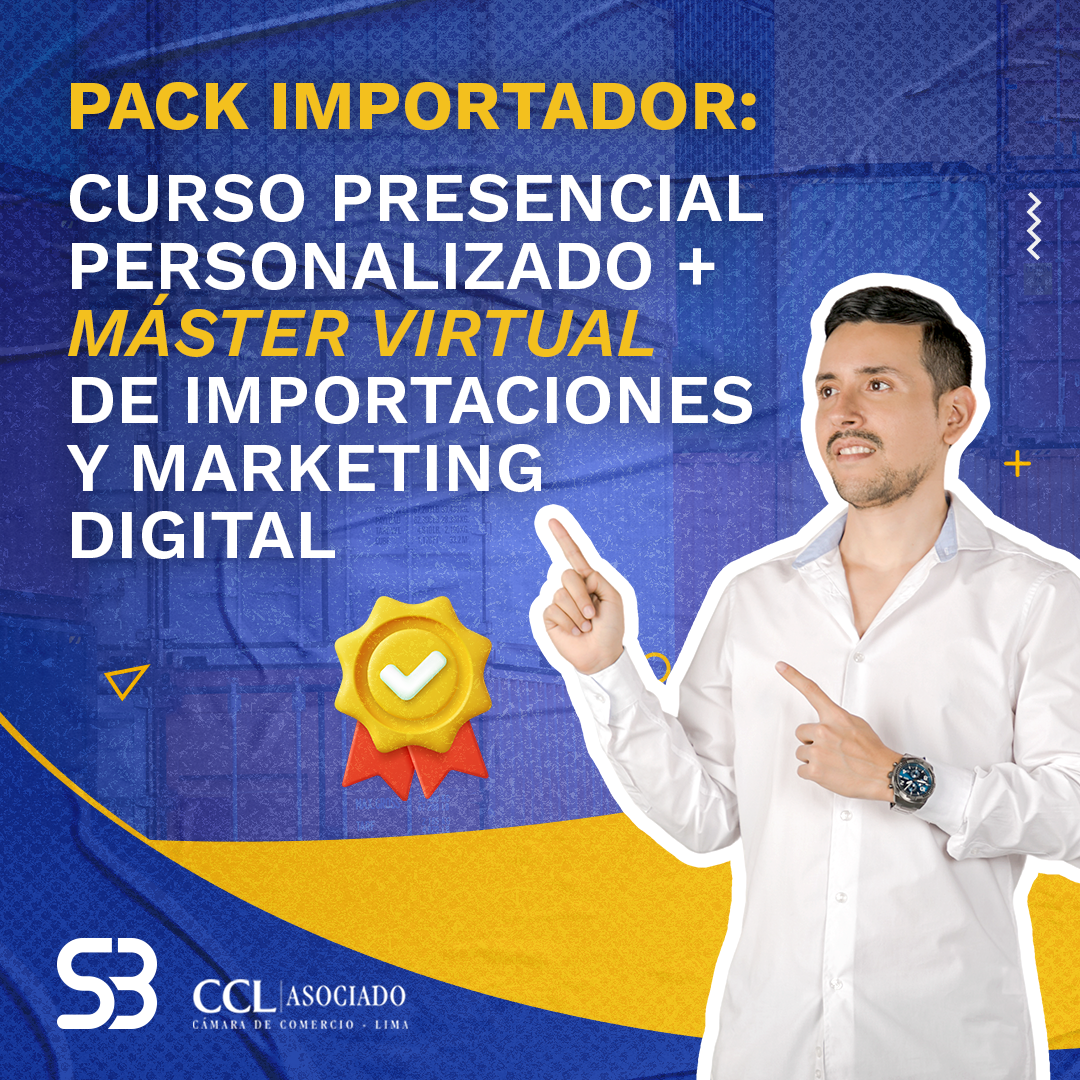 Pack Importador: Clases Presenciales + Máster Virtual de Importaciones y Marketing Digital