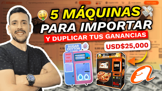 5 MÁQUINAS INNOVADORAS PARA IMPORTAR DE CHINA Y VENDER ESTE 2025
