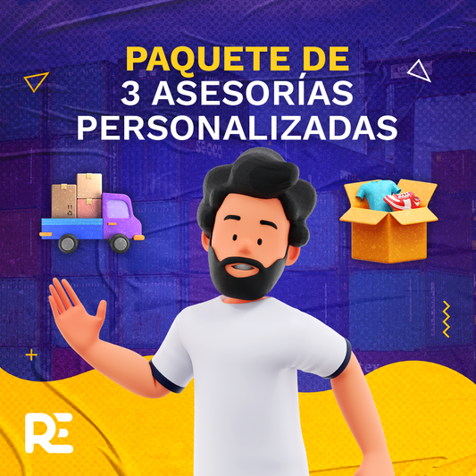 Paquete de 3 Asesorías de Importación