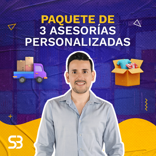 Paquete de 3 Asesorías de Importación